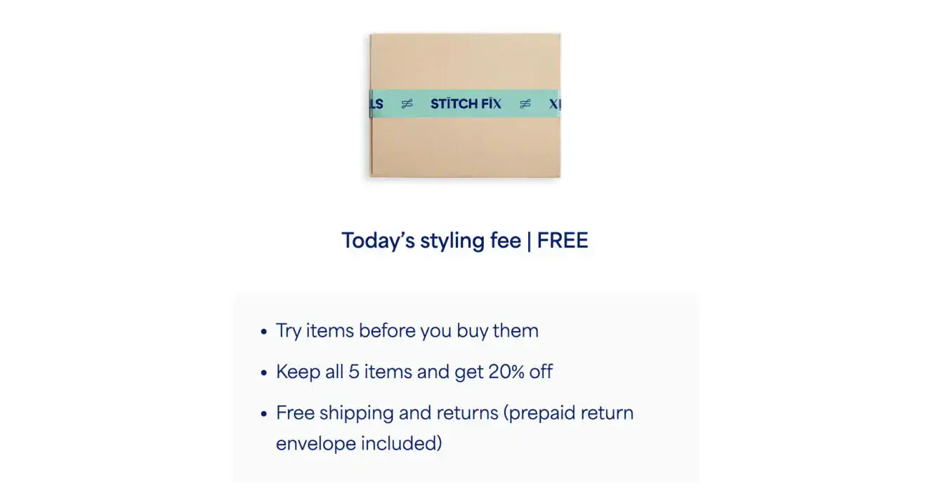 Try Stitch Fix for FREE – No Styling Fee + FREE Shipping